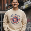 🎈零碼特價🎈[ 大學TEE] 加州復古校隊/落肩寬鬆重磅長袖棉TEE/杏色(剩3XL)
