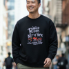 🎈零碼特價🎈[ 大學TEE ] 童趣哈雷/落肩寬鬆棉TEE/黑色( 剩4XL)